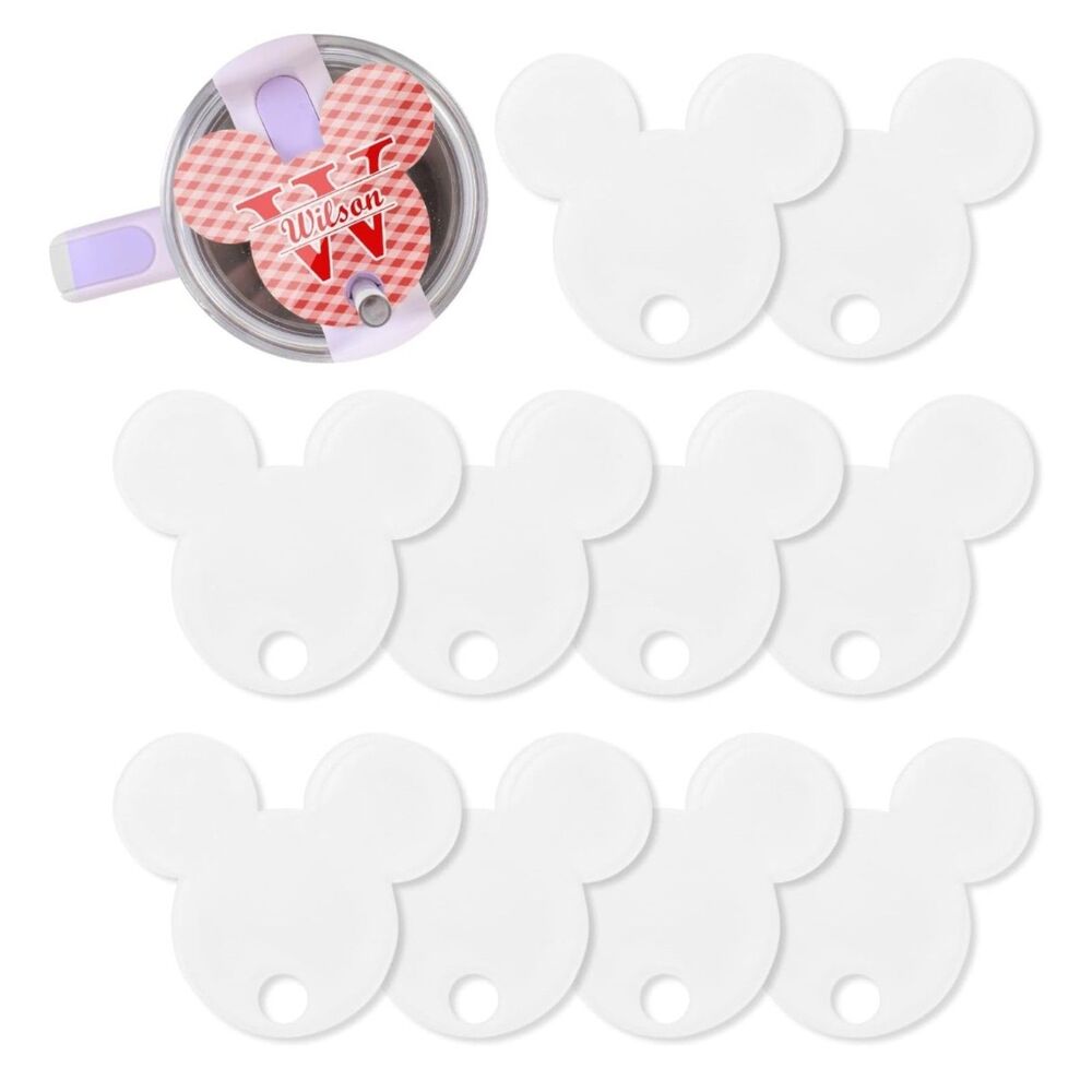 PYD life Mickey Mouse Head Name Tags, PLM-4006, NIB